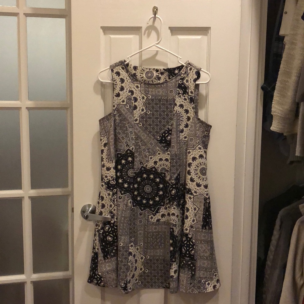 Zara Fit and Flare Skater Dress USA Medium size 8